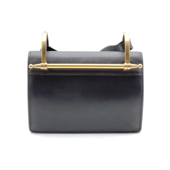 100% Authentic Prada Cahier Black Clutch Shoulder Bag - Picture 2 of 16